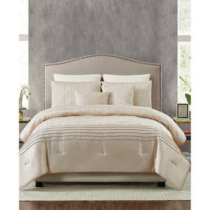 5TH AVENUE LUX Noelle 7-Piece King Bedding Set